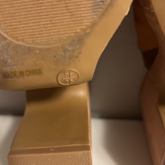 Clog heels 5 1/2 bamboo - Picture 6 of 8